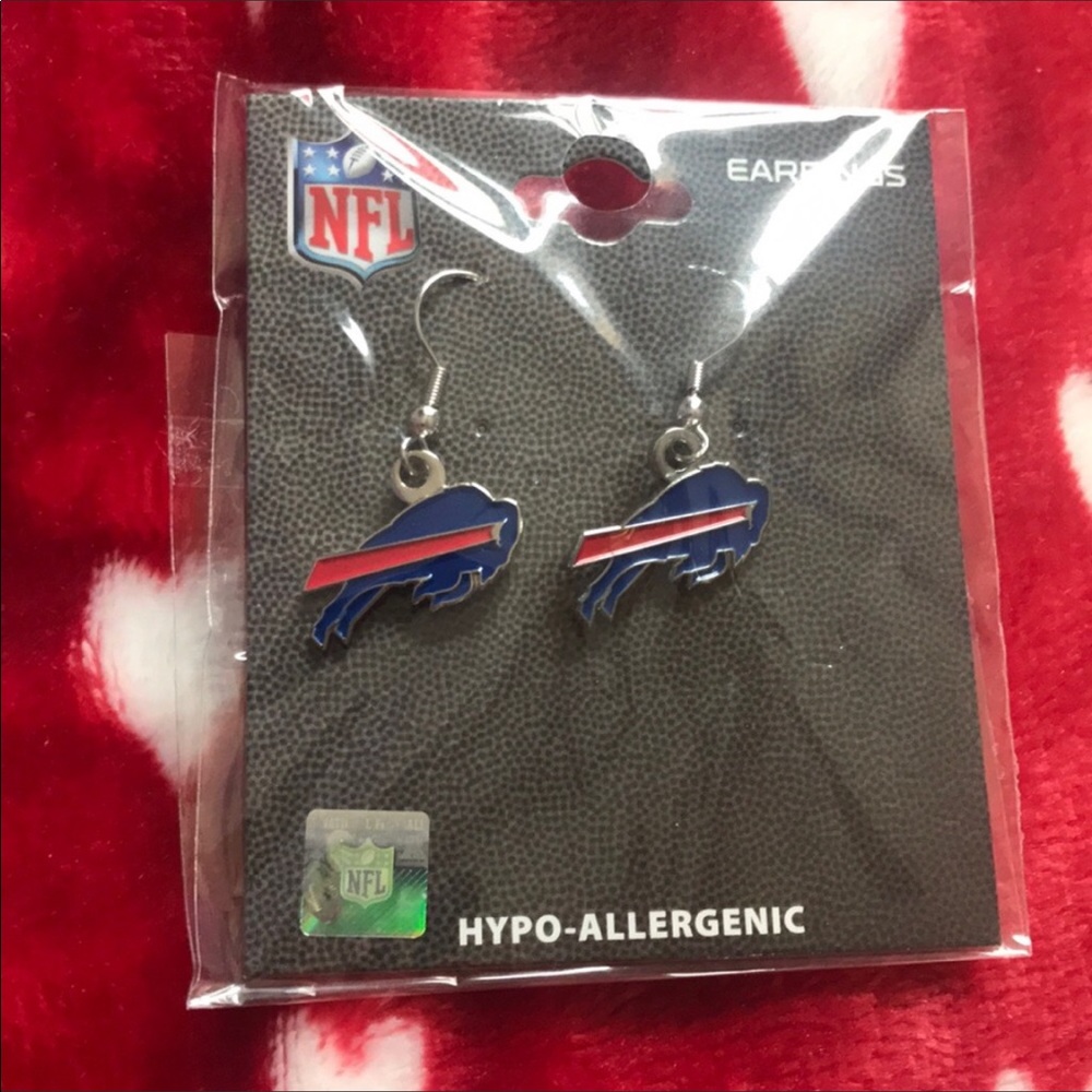 NFL Buffalo Bills Earrings - NEW